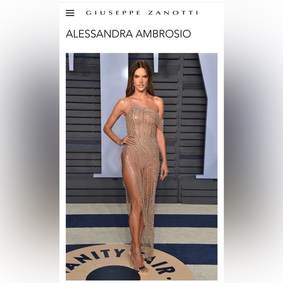 COPY - Giuseppe Zanotti "Sophie" slingback sandals size 39 US 8 - Picture 10 of 10